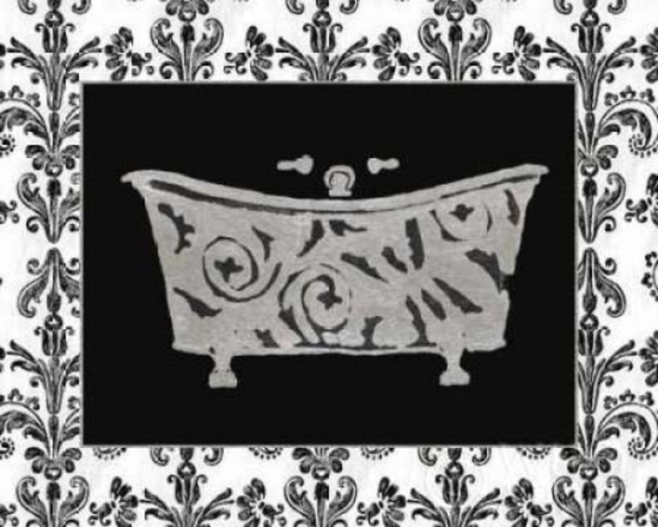 Paris Hotel Tub IV Poster Print by Susan Eby Glass - Item # VARPDX9183